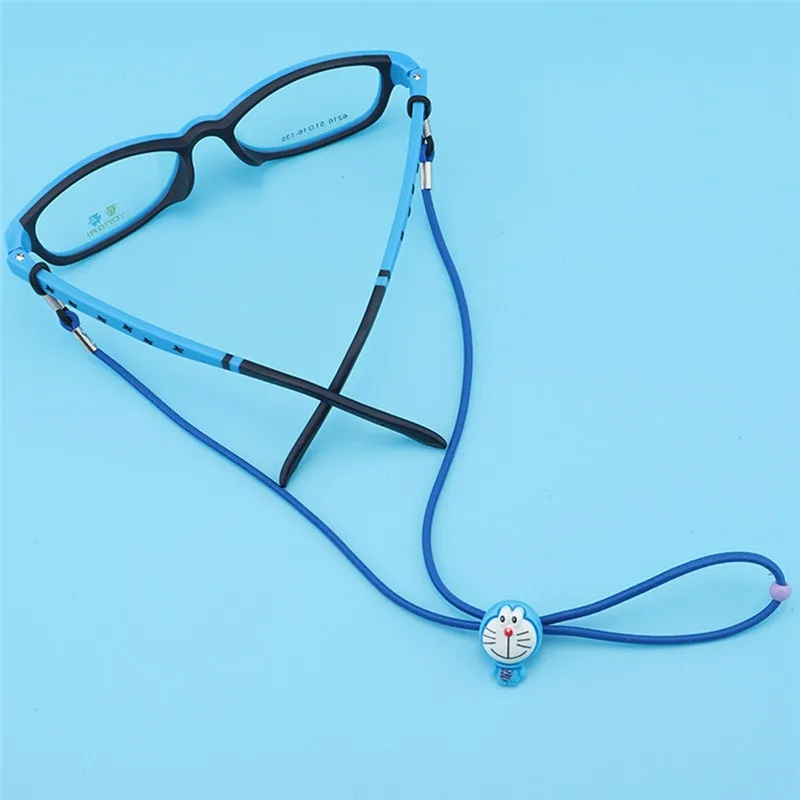 13 Colors Children Cartoon Nylon Reading Glasses Cord Myopia Elastic Chain & Lanyards Eyeglass Holder Neck String Strap