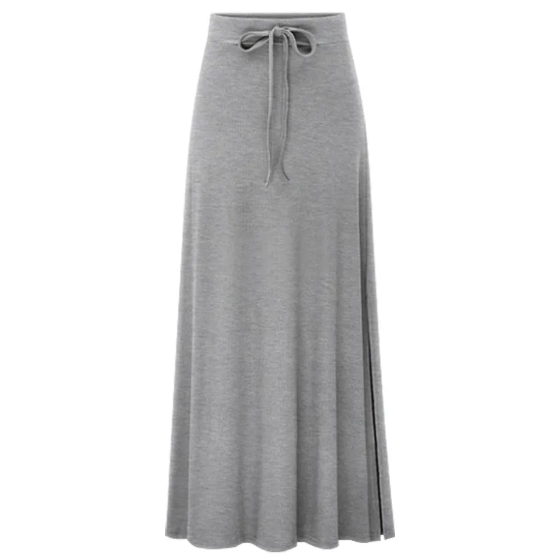 Plus Size Cotton Women Skirts Large Size 6XL Long Maxi Skirt For Women High Waist A Line Female Skirts