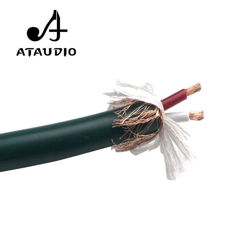 ATAUDIO FA-220 чистый OCC HIFI RCA массовый кабель, высокое качество XLR аудио массовый кабель для Diy