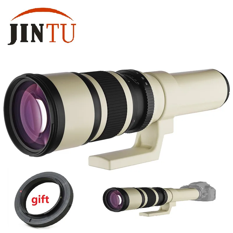 JINTU 500mm f/6.3 Telephoto MF FIX Lens For Nikon D3X D810 D800 D750 D610 D300 D7200 D7100 D5500 D5300 D5200 Camera