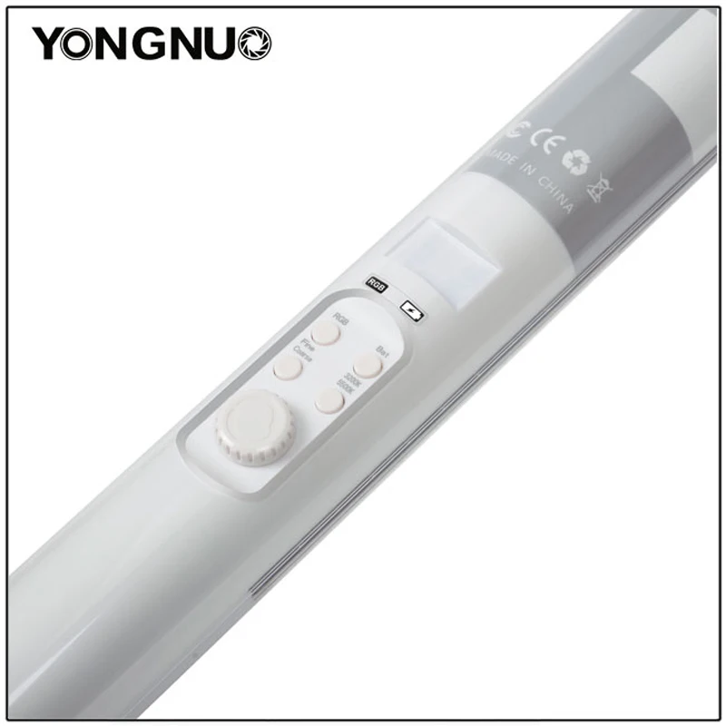 Yongnuo YN360 II CRI95+ RGB 5500K / Bi-color 3200-5500K Handheld LED Video Fill Light Stick YN360II With 5200mAh Lithium Battery