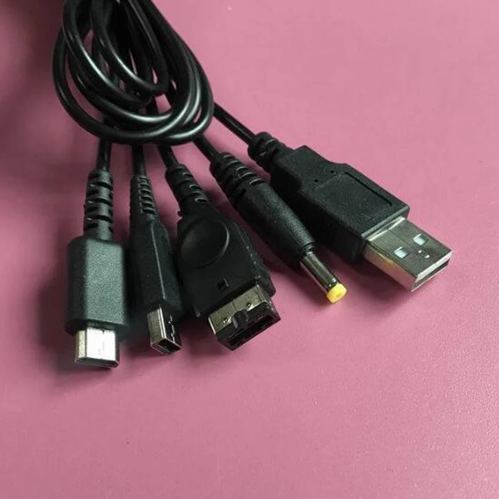 

10pcs 1.8M USB Charger Charging Leads Cable Cords for P-SP2000 P-SP3000 ND-SL ND-SI 3-DS SP Charging Cables