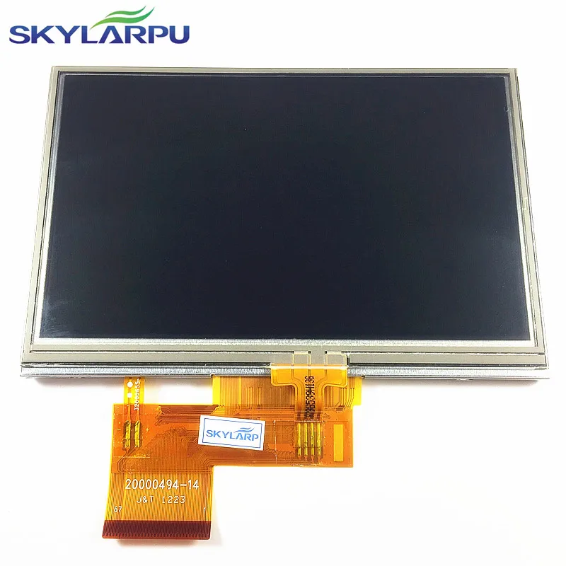 

Skylarpu New 4.3" Inch LCD Screen For GARMIN Zumo 345, Zumo 345LM GPS LCD Display Screen with Touch Screen Digitizer Replacement