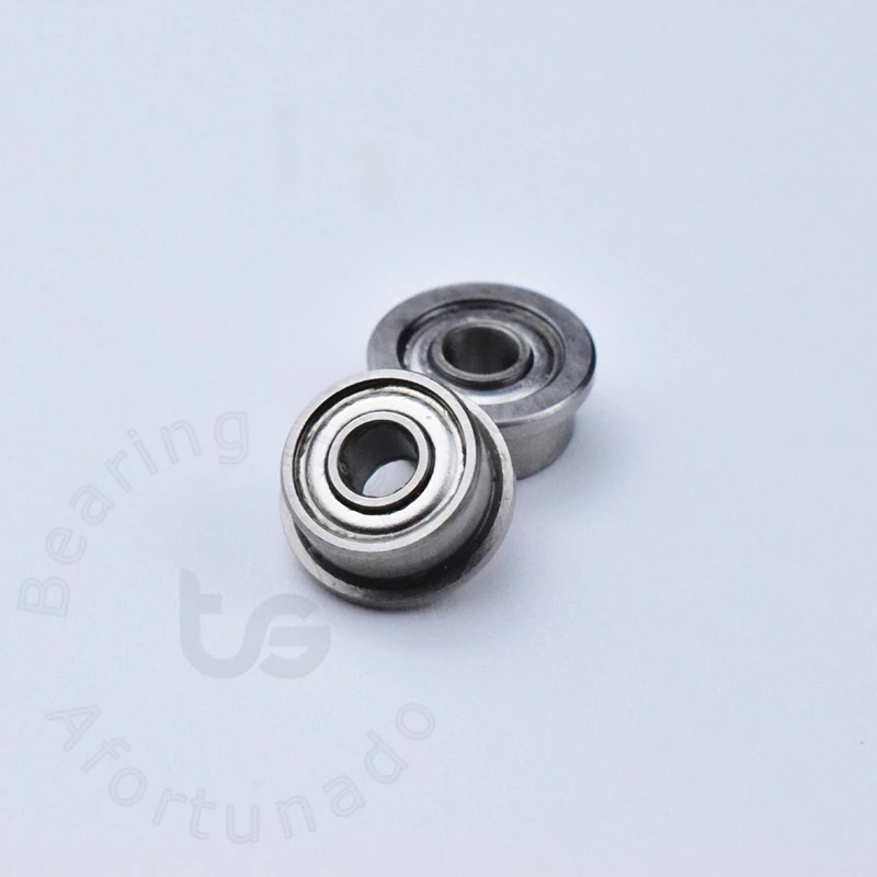 F693ZZ Flange Bearing 10pcs 3*8(9.5)*4mm Chrome Steel Metal Sealed High Speed Mechanical Equipment Parts