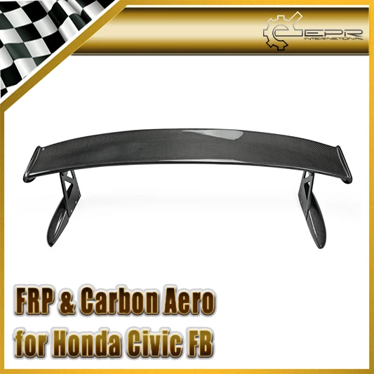 Car Styling For Honda Civic FB 2012 (4 Door) Mugen Style Carbon Fiber Rear Spoiler