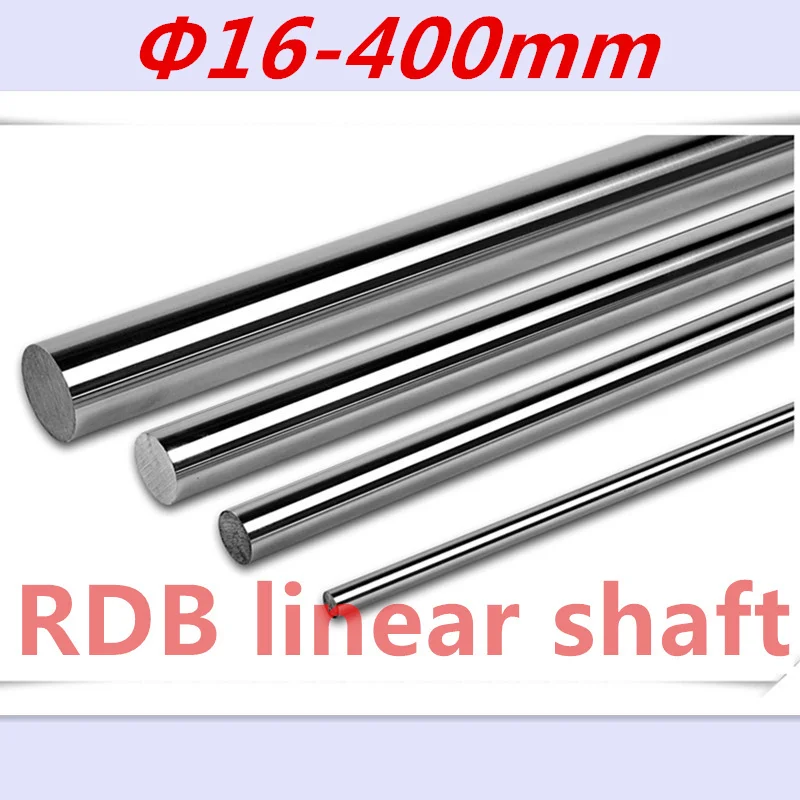 

2pcs/lot WCS16 16mm 400mm 16mm L400mm linear shaft linear round shaft linear bushing shaft cnc linear rail 16mm rod harden