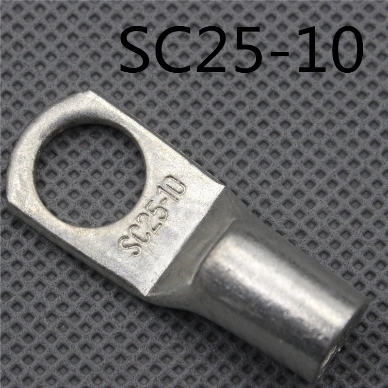 1piece SC(JGK)25-10 tinned copper cable lugs crimp type Electric power fittings equipment contact B type