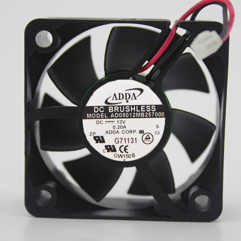 Original AD05012MB257000 12V 0.2A 5 cm ball cooling fan