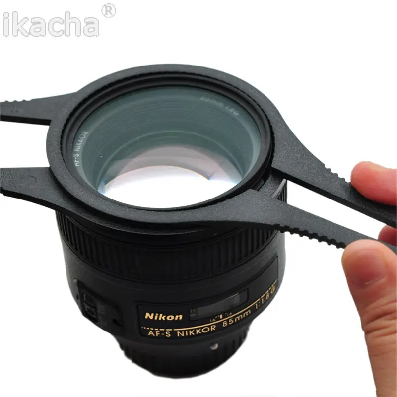 1 Pair Camera Lens Filter Wrench Disassemble Removal Tool Kit For 49mm 52mm 55mm 58mm MCUV UV CPL ND Filters