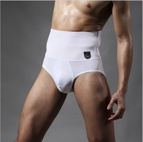Aismz male Slimming UnderwearBody Shaper Men\'s briefs Waist abdomen with a closed belly fat burning shapewear panty girdle