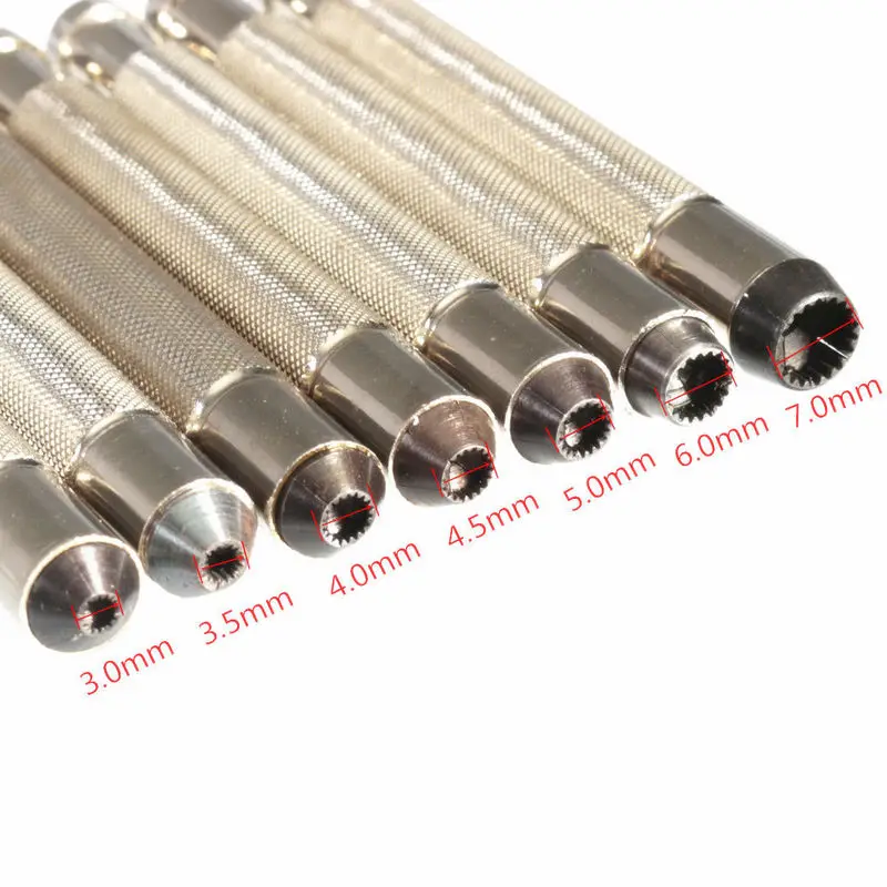 Watch Repair Tool Watch Crown Winder Tool Manual Mechanical Easy Winding Watch Crowns 3mm/3.5mm/4mm/4.5mm/5mm/6mm/7mm