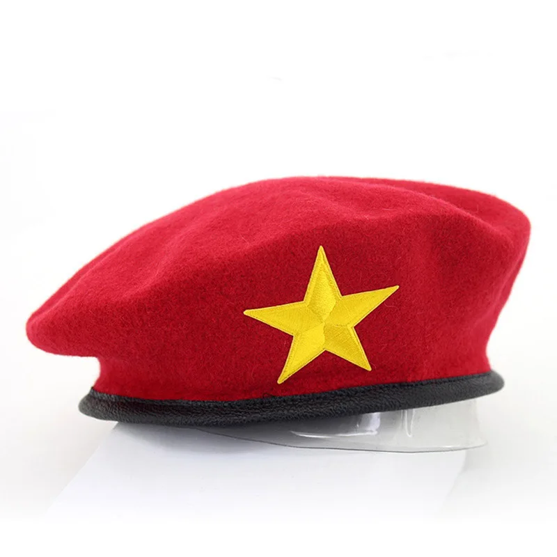 Winter Wool Beret  Hat Men Women Party Cosplay Costume Sailor Cap