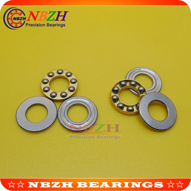 NBZH Bearing10pcs Free Shipping F8-19M BA8 AKL8 8*19*7 Mm Plane Thrust Ball Bearing F8-19 M 8X19X7