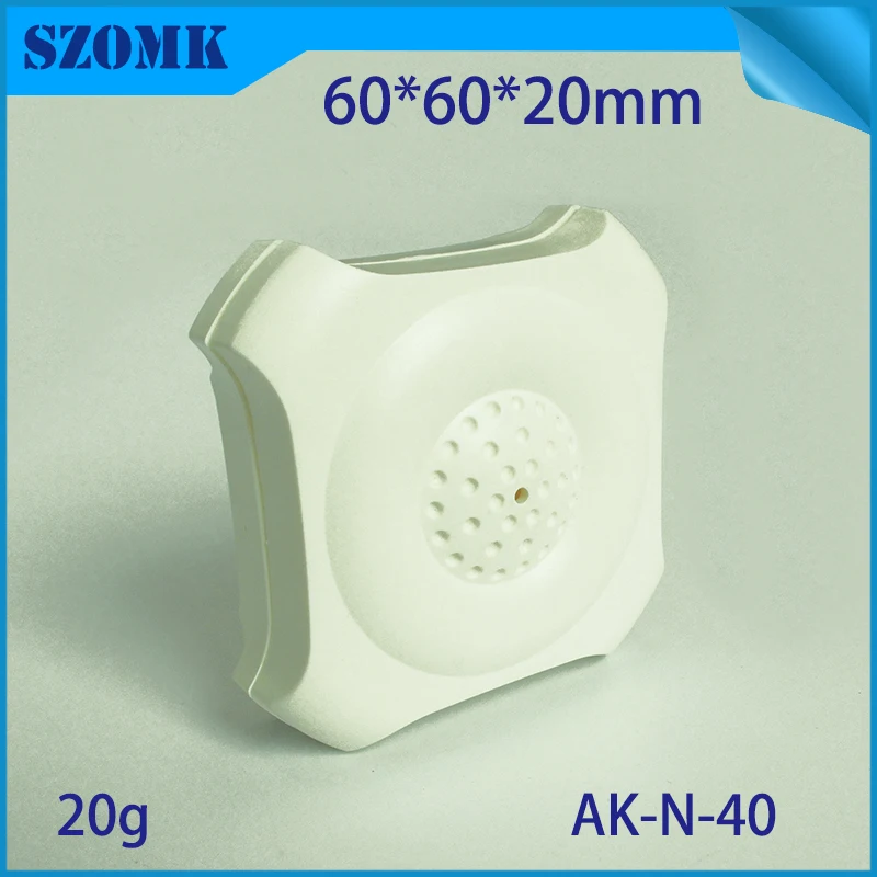 10 Pieces 60*60*20 mm small plastic enclosure housing for PCB design audio monitor instrument project case SZOMK control sensor