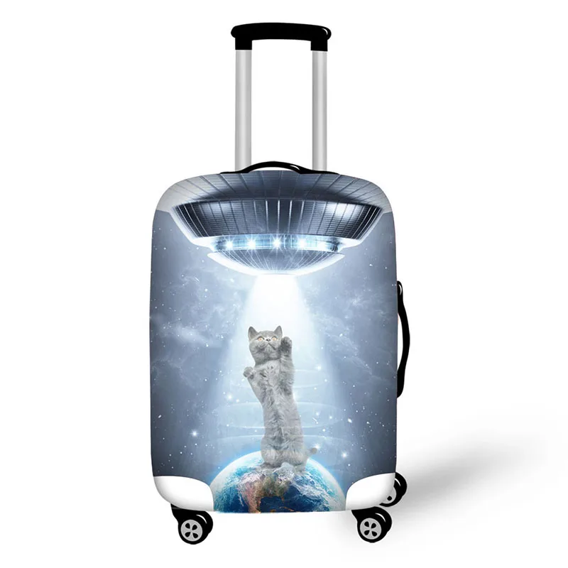 Elastic Thick Luggage Cover Star Cat Trunk Case Apply to 18-30 inch Suitcase Suitcase Protective Cover travel accessories