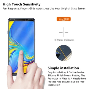 نيكود حول واقي شاشة زجاجي لسامسونج جالاكسي A9 A8 A7 A6 Plus 2018 زجاج مقسى لسامسونج A5 A7 A3 2017 2016H فيلم 9 أفضل 8 مبيعا سامسونج A9 2016 الشاشة الأمامية - No8