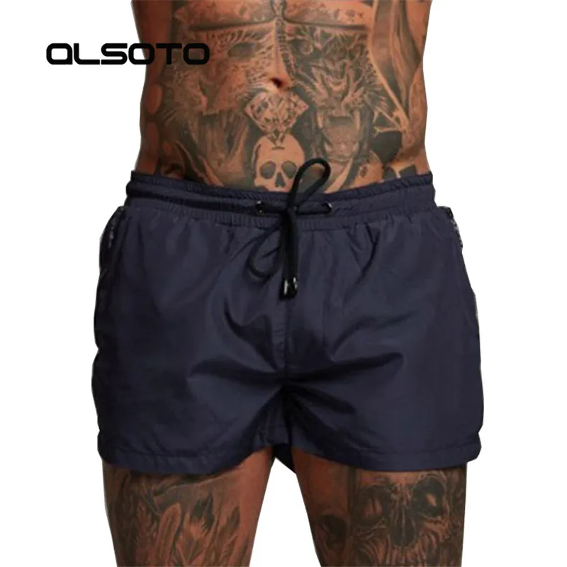 2024 Man Beach shorts Quick Dry Swimming Shorts gay Swimwear Man Swimsuit Swim Trunks Summer Bathing Beach Wear Surf Boxer mayo