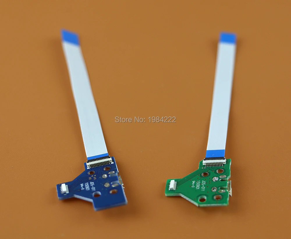 10 Buah = 5Set Kualitas Tinggi 12pin 14pin LED Daya/Pengisian PCB Papan dengan Kabel Pita Fleksibel untuk Pengendali PS4