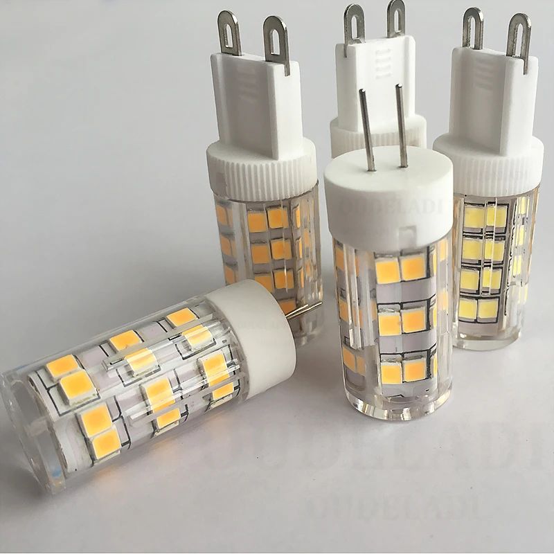 10pcs/lot AC110V/220V G4 G9 5W LED Lamp 2835 SMD 360 Beam Angle E14 LED Bulb lamp warranty 1 years