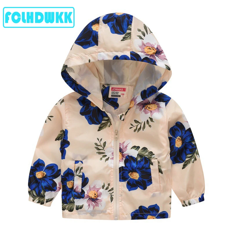 Spring summer Kids Clothes Boys Girls Jackets Children Hooded Windbreaker Infant Waterproof Hoodies Toddler Baby Coat For Kids