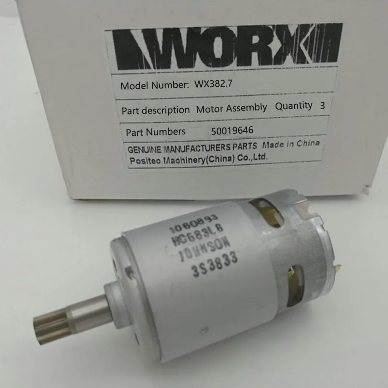 free shipping original worx  wx382 hammer drill motor part   50019646