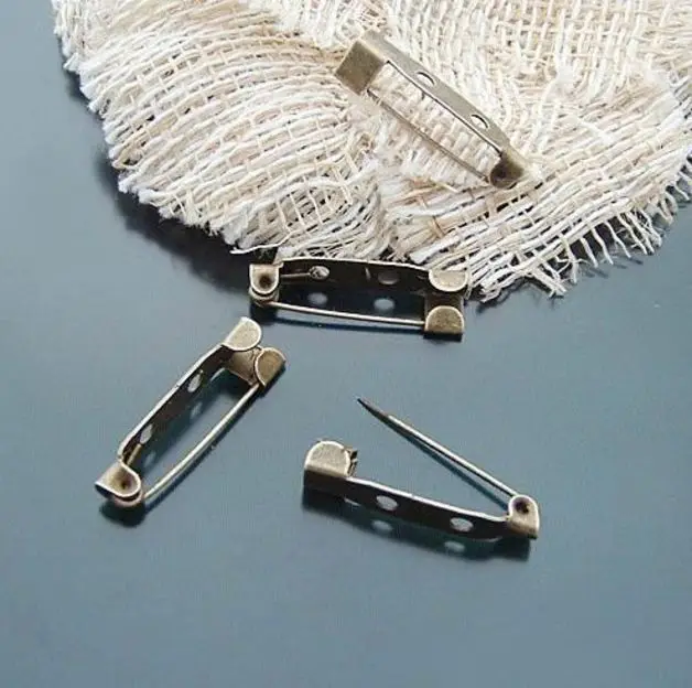 

Diy accessories ancient bronze high quality brooch 25mm 20 bag