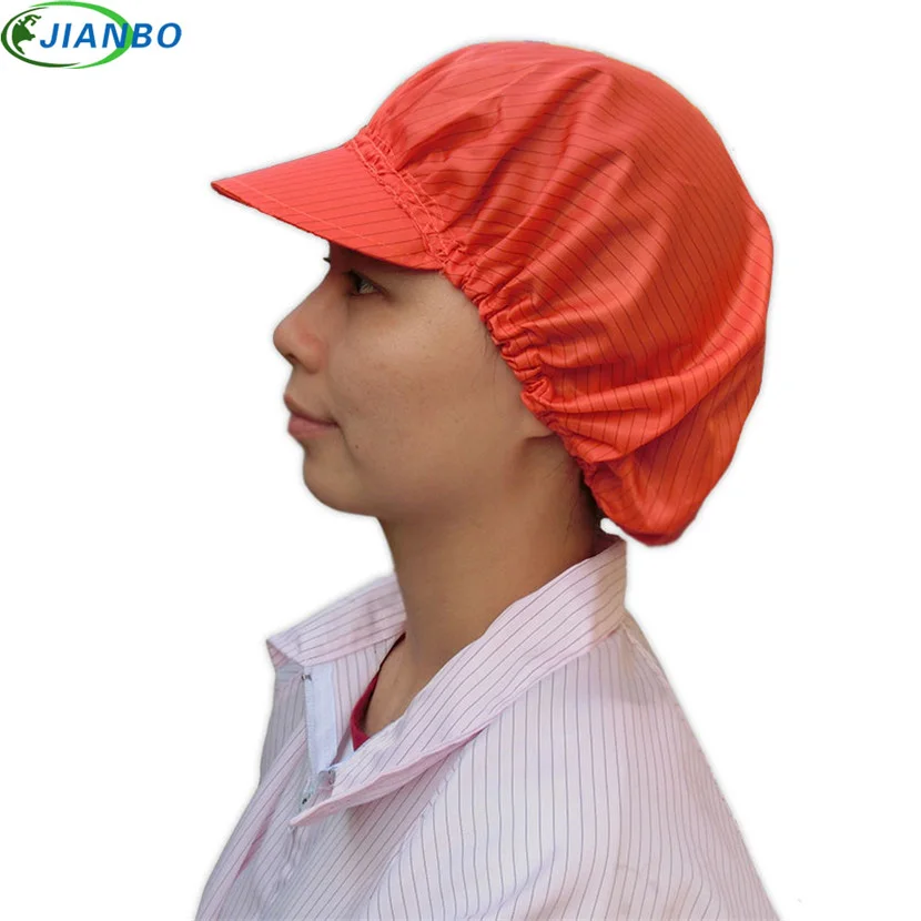 Factory Outlet Wholesale Anti-Static Safety Cleanroom Hats Dustproof ESD Mens Clean Room Protective Electronics Factory Work Cap