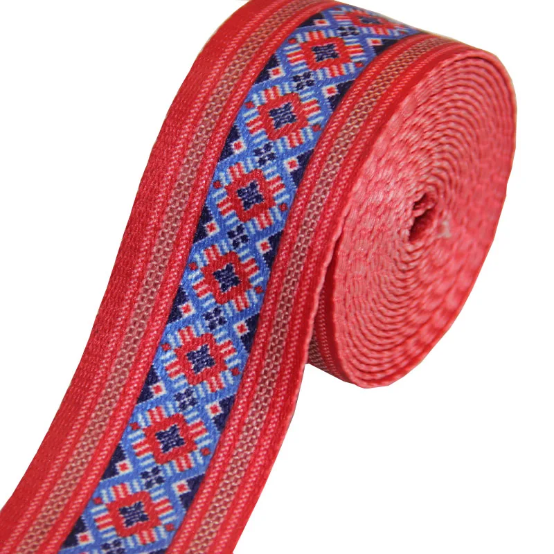 

2" Colorful Printed Webbing 50MM High Quality Polyester Ribbon For Bag Strap 50 Yards/Lot