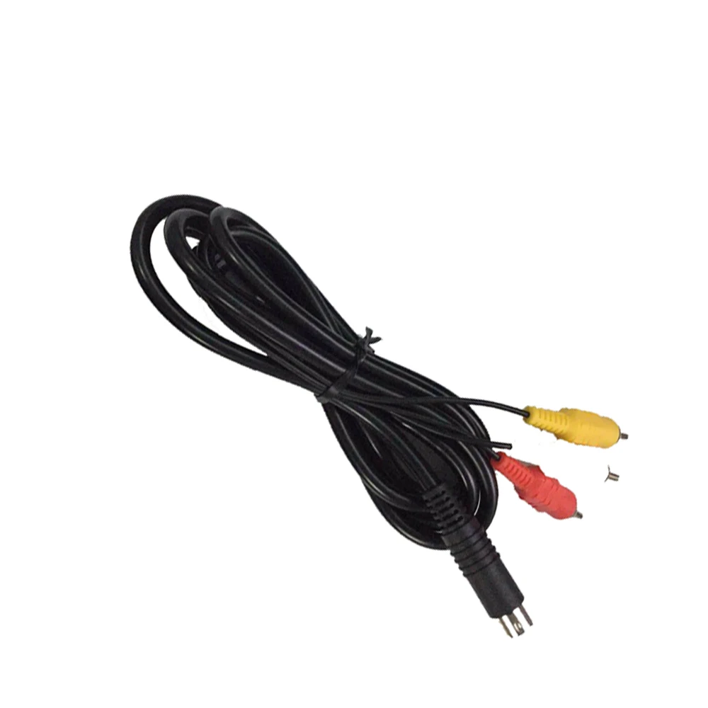 Av kabel 9 pin für sega mega drive 2 rca kabel für sega genesis 2 audio video av kabel 6ft rca