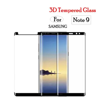 3D zakřivené tvrzené sklo pro Samsung Galaxy Note 9, celoplošné ochranné 9H sklo, ochranná fólie proti výbuchu pro SM-N9600 12 nejlepší prodej displej sm n9600 - №7