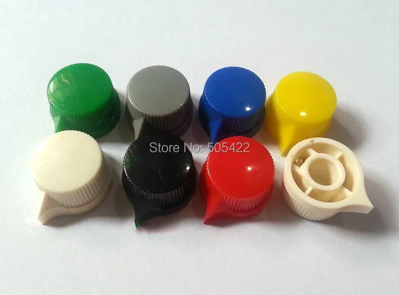 

50pcs Wholesale 17x11mm Generic ABS Plastic Set Pointer Rotary Knob For DAVIES 1400 Guitar Amplifier Effect Pedal