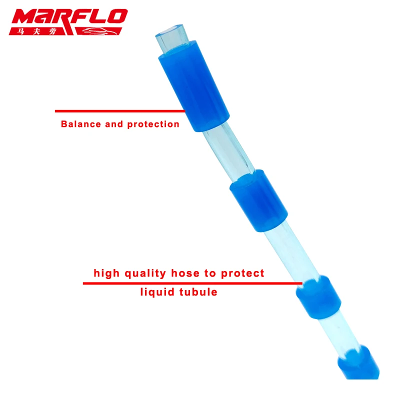 ท่อซิลิโคนสำหรับปืนล้างรถ Marflo ท่อชิ้นส่วนอะไหล่ทอร์นาโดและทอร์นาโด