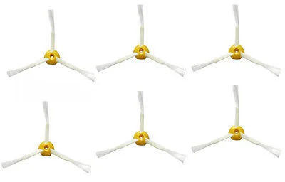 6 шт. боковая щетка 3-armed для iRobot Roomba 500 600 700 Series 500 510, 530, 540, 550, 560, 570, 580, 600610, 625, 700, 780