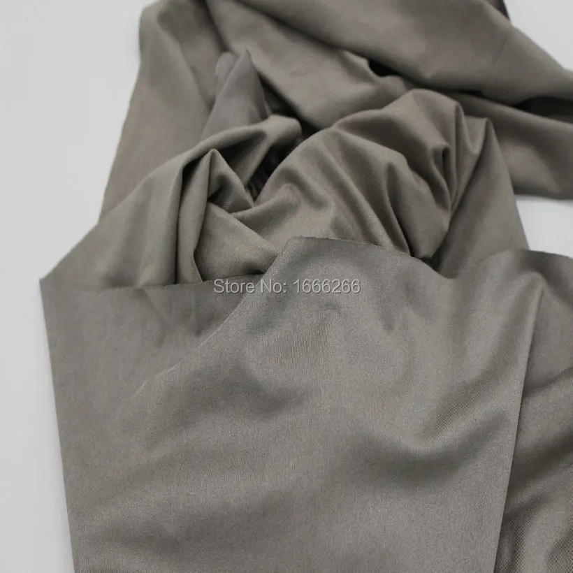 

Block EMF Stretch Silver Fiber Fabric With Anti-radiation Function Used For Cloth