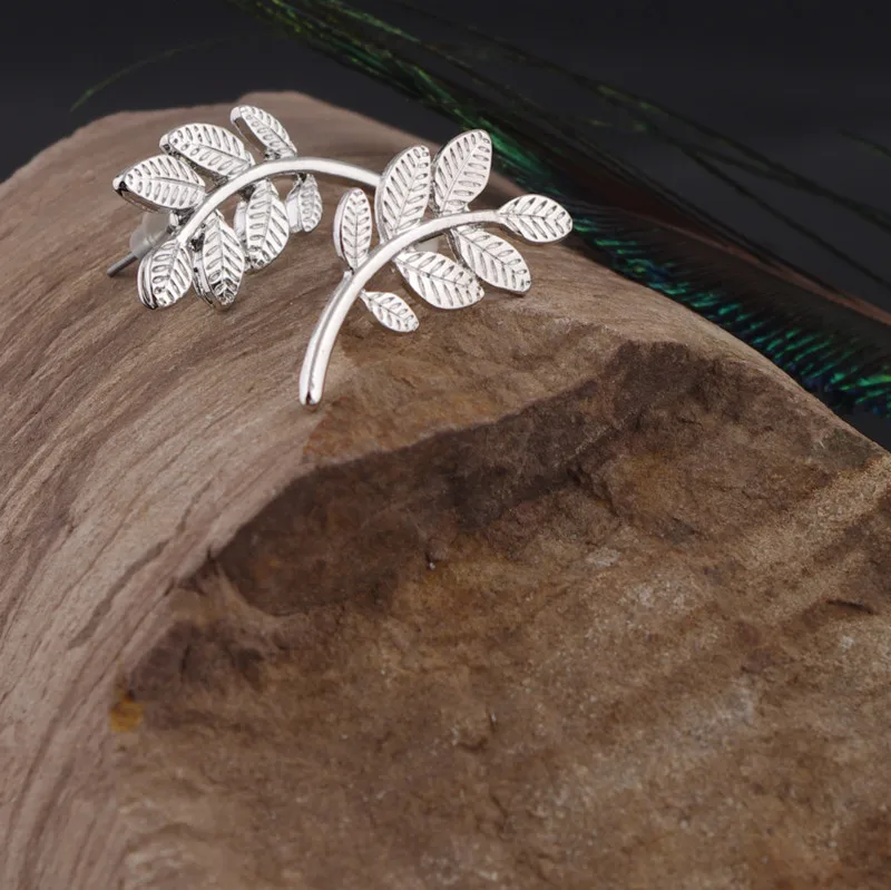 Breath Wild Fashion Temperament Metal Leaf Earrings Multi-leaf Earrings For Women  Online Shopping India Earrings Set Orecchini