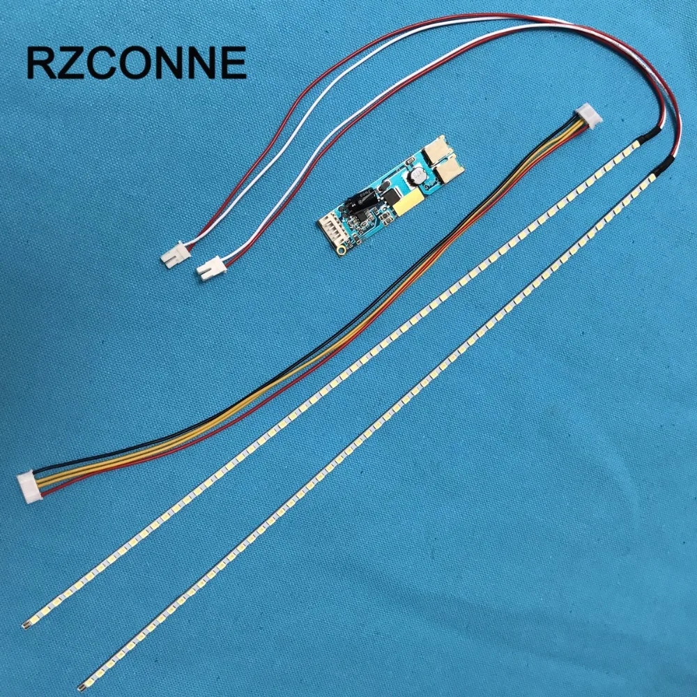 Kit de tira de lámpara de luz de fondo LED, brillo ajustable, actualización de su pantalla LCD CCFL de 20,1 \