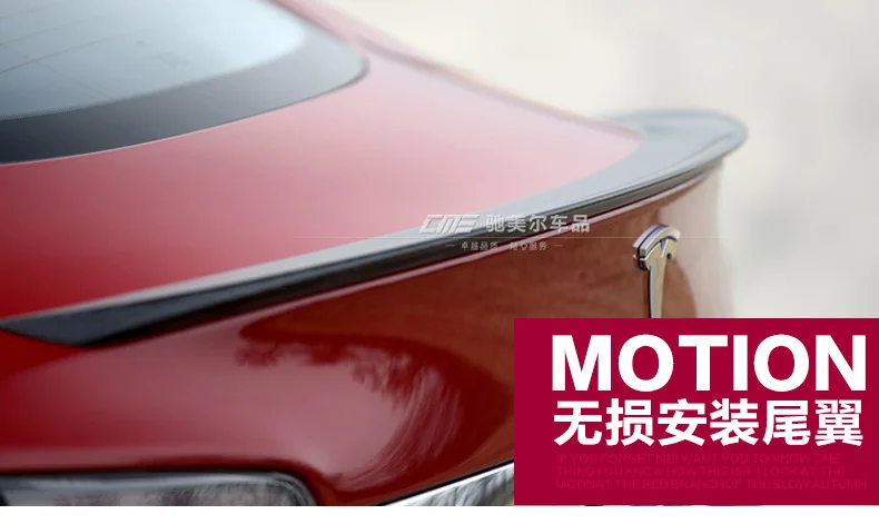 

Fit for TESLA p85 carbon fiber rear auto spoiler Wing rear wing high quality