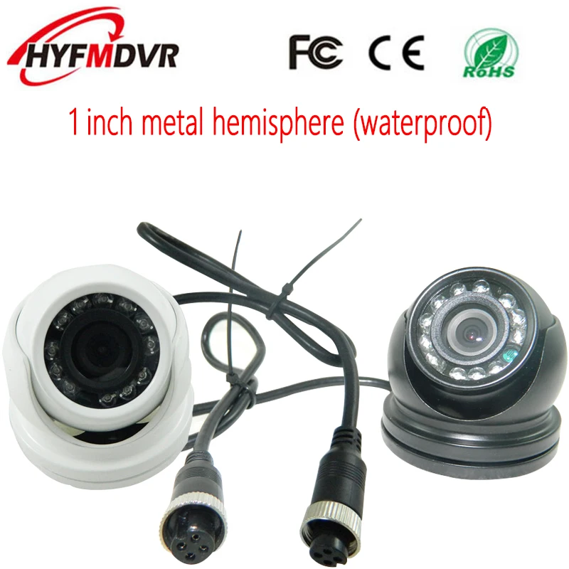 

Factory wholesale SONY hd 1 inch metal hemisphere car camera AHD1080P coaxial hd waterproof car monitoring probe PAL/NTSC system