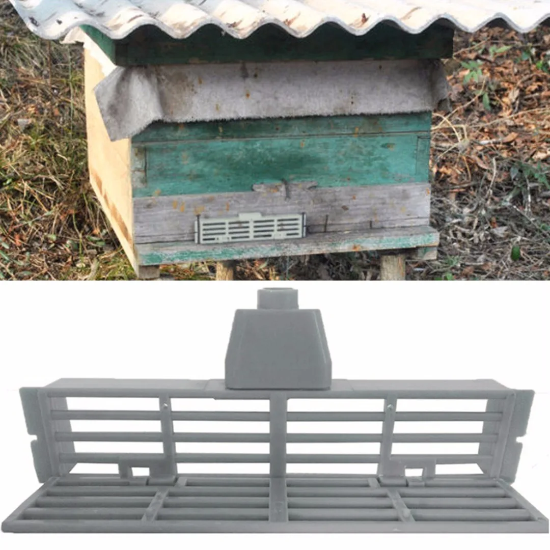 2018 New Durable Plastic Queen Bee Prevent Escape Frame Beekeeping Equipment Hive Kit