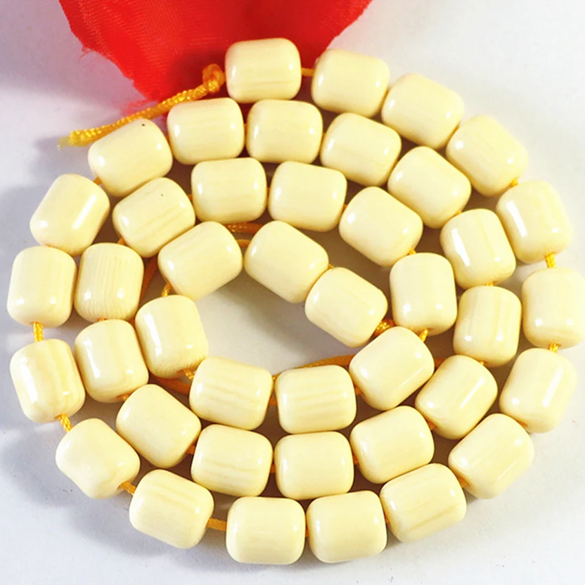 Diy jewelry accessories 6 colors faux resin beeswax barrel tube rice 8*9,9*11,10*13mm loose spacers beads findings 15inch B68