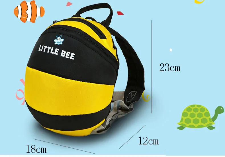 Baby anti-lost backpack leash for child child safety harness leash child backpack reins andador para bebe aprender andar