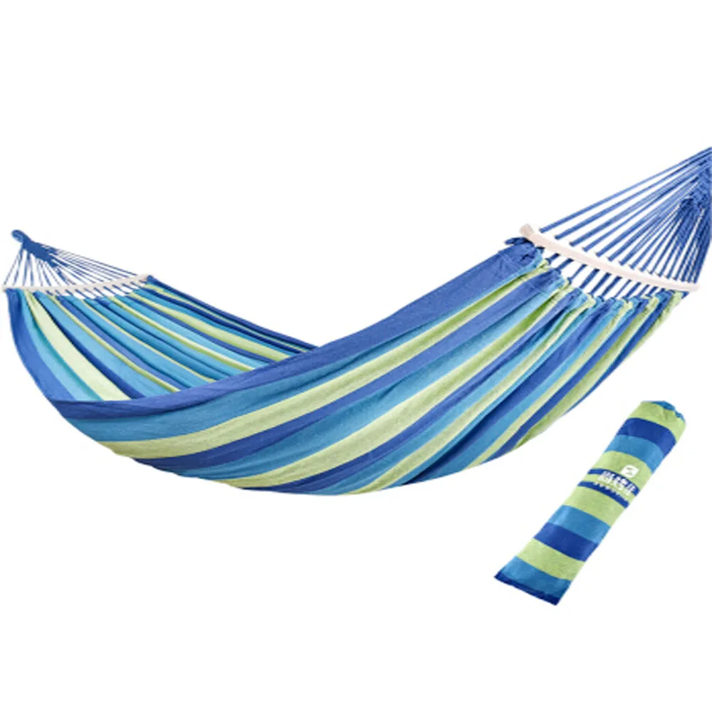 

2 Person 200mm*150mm Leisure Hanging Bed Rollover-proof Outdoor Camping Canvas Hammock