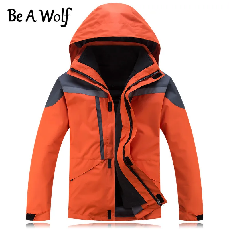 

Be A Wolf Winter Hiking Jacket Women Men Outdoor Camping Skiing Hunting Clothes Fishing Heated Waterproof Windbreaker Jackets H4