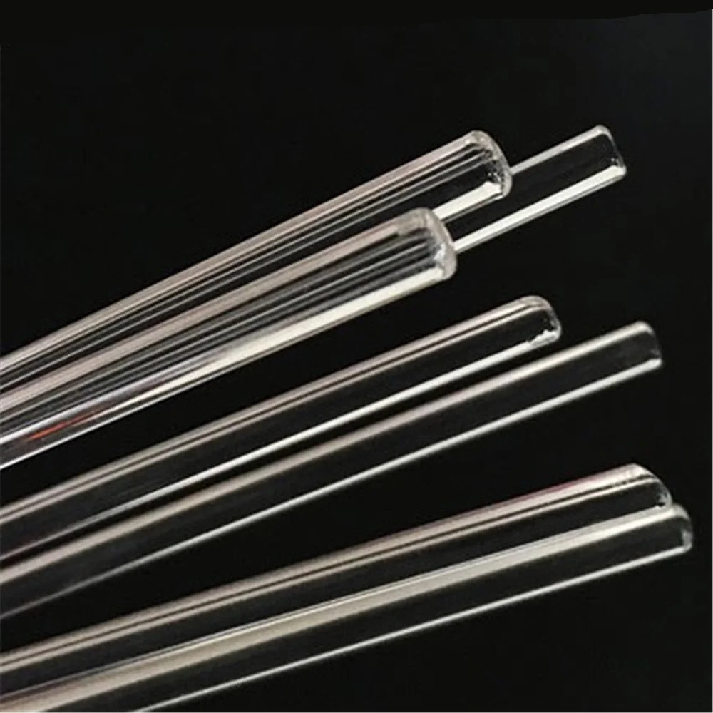 30CM,Glass Rod,Stirrer Mixer,Diameter 10mm,5 Pcs/Lot,both ends are round