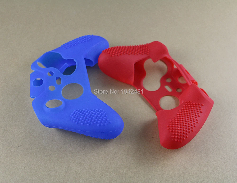 12pçs capa de borracha de silicone macio de alta qualidade para controle de xbox one elite capa protetora de pele