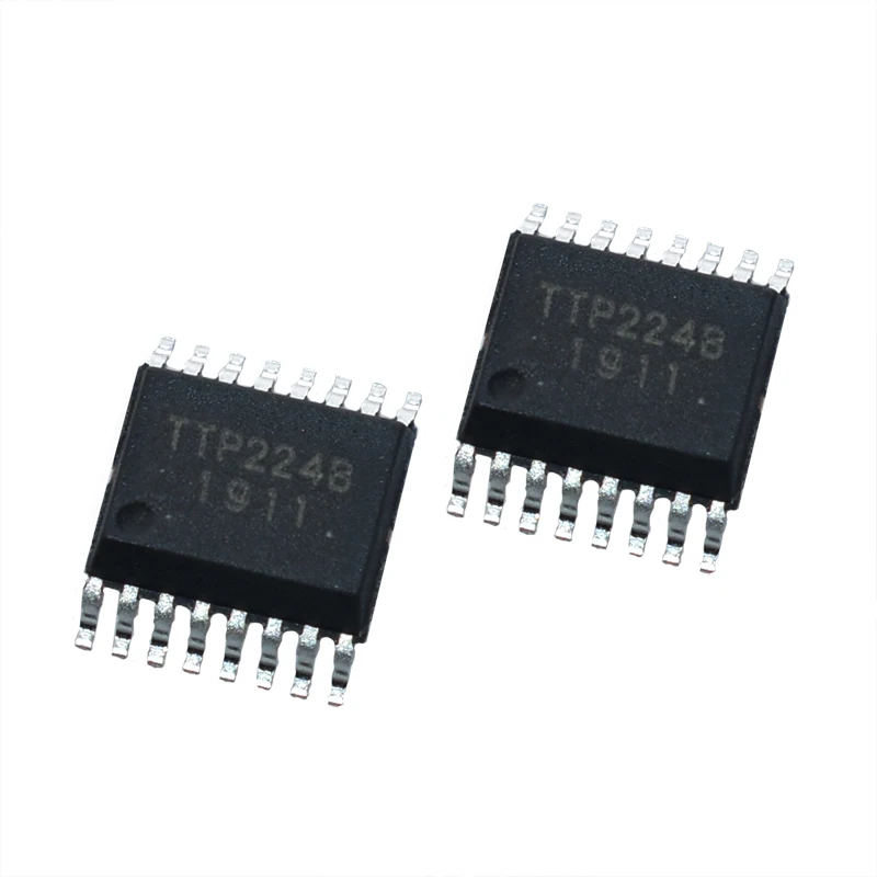 10PCS TTP224B-BSBN TTP224-BSB SSOP-16 TTP224 SSOP TTP224N-BSB TTP224N SMD  4 keys Touch Pad Detector IC