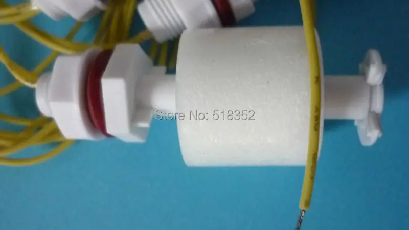 Water Level Switch Plastic 28 x 61mm with Two Wires L350mm for Sodick  WEDM-LS Wire Cutting Machine Parts