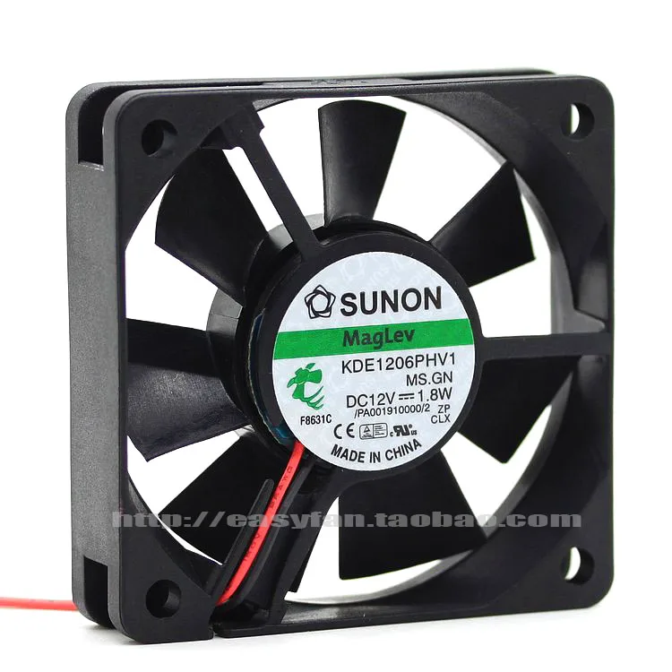 

brand new SUNON 6015 DC12V 1.8W KDE1206PHV1 6cm Maglev cooling fan