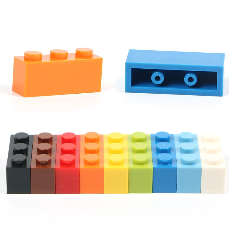 1*3 100g/lot Block  Construction Building Blocks  Birkcs Parts Mix DIY Model Building Figure Eduational Toys For Kids