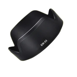 EW-53 49mm ew 53 EW53 Lens Hood Reversible Camera Lente Accessories for Canon EOS M10 EF-M 15-45 mm f/3.5-6.3 IS  STM Lens